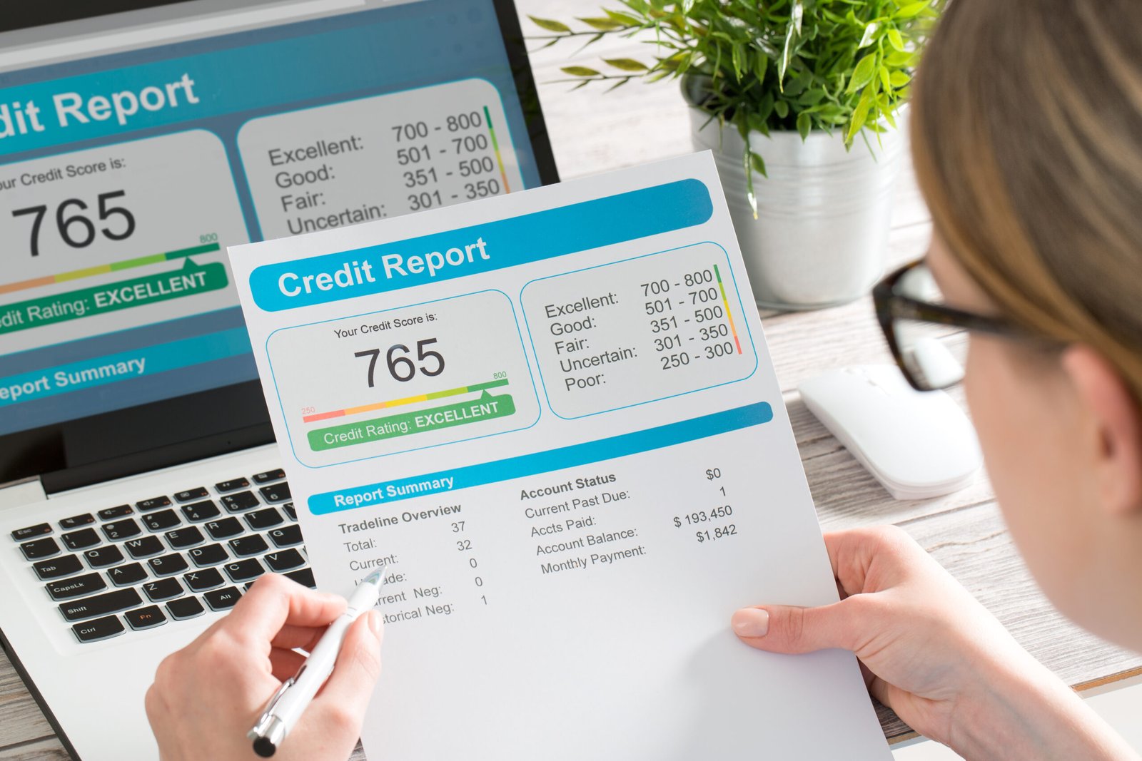 Difference Between Credit Report and Credit Score